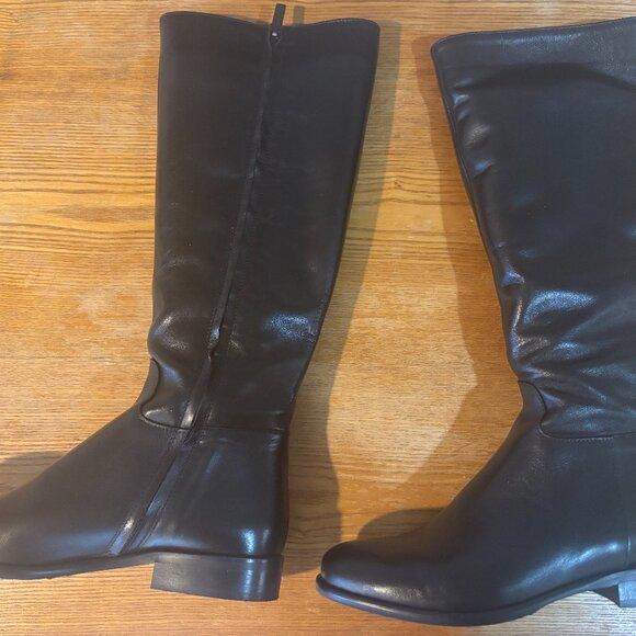 Leonardo Principi knee high leather boots - Picture 2 of 8